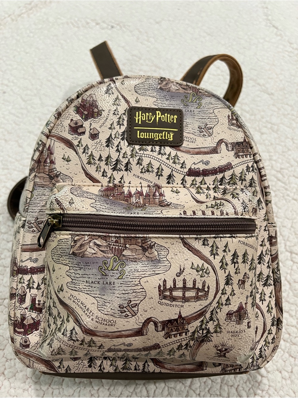 Harry Potter Loungefly Hogwarts School Map